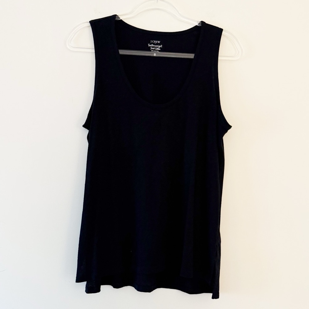 J. Crew Featherweight Slub Cotton Tank Top